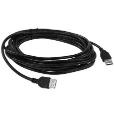 Кабель PERFEO USB2.0 A вилка - А розетка, 5 м (U4505)
