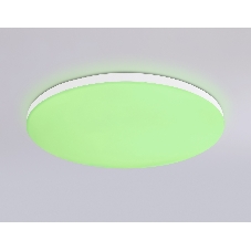 Умный светодиодный светильник FZ2001 WH белый IP54 20W 3000K-6500K+RGB Wi-Fi Алиса/Tuya/Smart Home/Alexa D300*55 (ПДУ ИК)