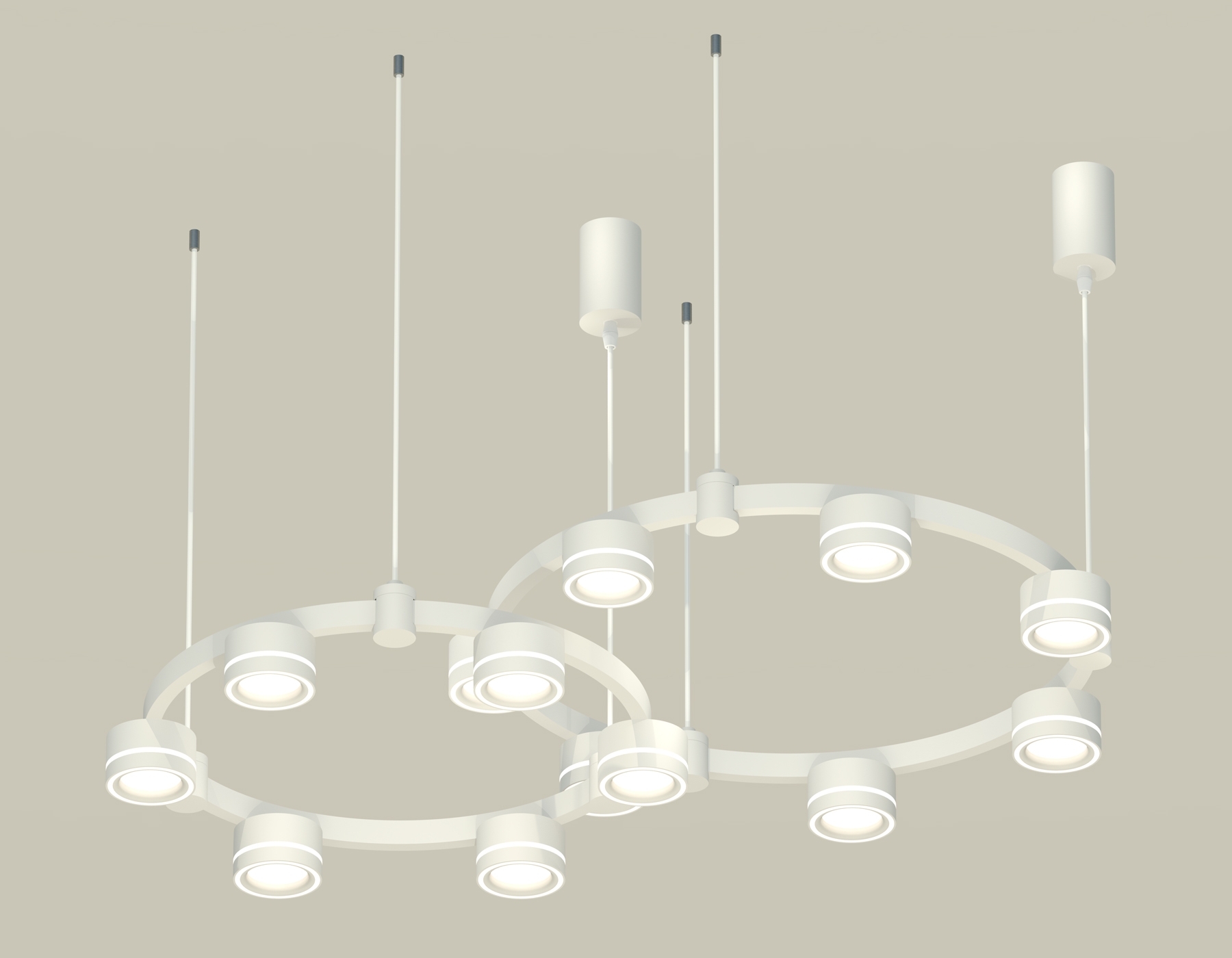 Светильник Ambrella light XR92081003/13 SWH/FR белый песок/белый матовый GX53 (A9208, C9236, C9231, N8433)