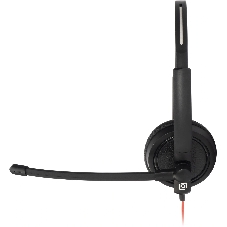 Наушники с микрофоном Oklick/Оклик HS-L900 черный 1.8м накладные оголовье