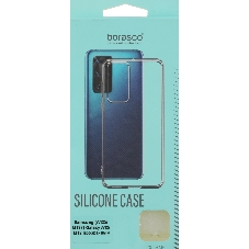 Чехол (клип-кейс) BoraSCO Silicone case для Samsung Galaxy A12/M12 прозрачный