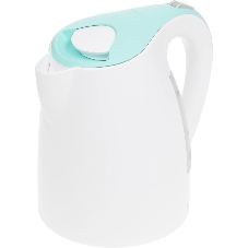 Чайник электрический Blackton Bt KT1702P белый/зеленый, 1.7 л, 2200 Вт, скрытый нагревательный элемент