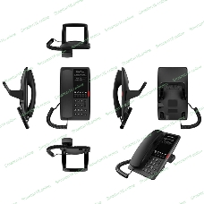 Гостиничный IP-телефон Fanvil H4W WIFI Hotel Phone 2 SIP Lines 1 USB Port for phone charging 5 Soft keys prograммable service hotline 2.4GHz&5GHz,Wi-Fi 6 PoE HD Voice PSU