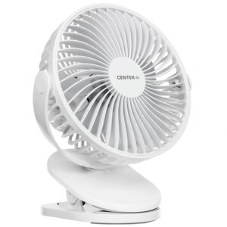Вентилятор Centek CT-5045 белый, настольный, 5 Вт, 4 скорости, 15 см