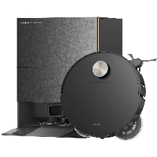 Робот-пылесос Dreame X60 Ultra Complete черный, 6400 мAч Li-Ion, уборка влажная/сухая, пылесборник контейнер 0.23 л