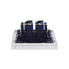 Розетка компьютерная IEK FORTE&PIANO FP234 2-ая RJ45 кат.6 белый