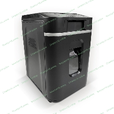 Шредер Heleos АП37-4 черный/серебристый с автоподачей (секр.P-4) фрагменты 220лист. 37лтр. скрепки скобы пл.карты