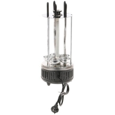 Электрошашлычница Centek CT-1461 -1000Вт, нагреватель из стали, Кнопка Вкл/выкл, вращ 12раз/мин