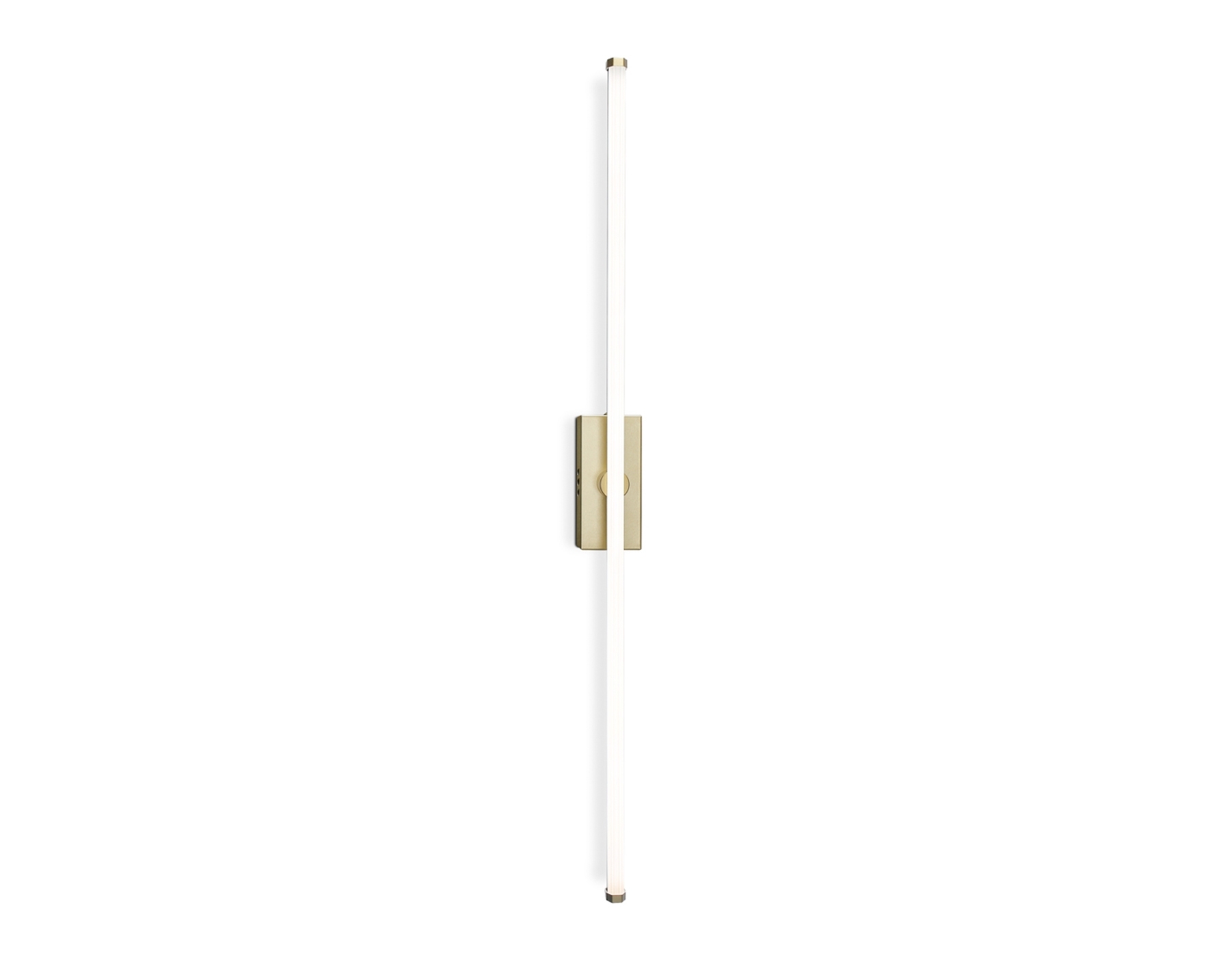 Настенный светодиодный светильник Ambrella light FL6124 GD золото 14W 3000K-6400K 610*45*80