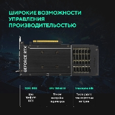Видеокарта ASUS Prime GeForce RTX 5050 OC, NVIDIA RTX 5050, 8 ГБ GDDR6, 128 бит, PCI-e 5.0, 1xHDMI, 3xDP, 2707 МГц