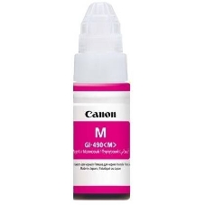 Чернила Canon GI-490M 0665C001 пурпурный для Canon Pixma G1400/2400/3400 (70мл)