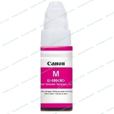 Чернила Canon GI-490M 0665C001 пурпурный для Canon Pixma G1400/2400/3400 (70мл)