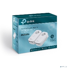 Комплект гигабитных Powerline-адаптеров со встроенной розеткой TP-Link TL-PA8030P KIT AV1300