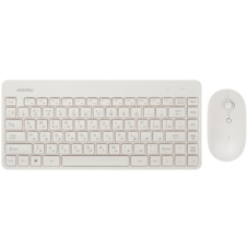 Комплект клавиатура+мышь Smartbuy 220349AG беспроводной, USB, 1600 DPI, белый