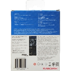 Накопитель SSD WD 1TB M.2 2280 NVMe PCIE 4.0 x4 7100/6700 BLUE SN5100