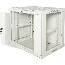 Шкаф настенный серии Pro, 12U 600x450, стеклянная дверь