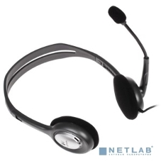 Гарнитура Logitech H111 чёрный, проводная, 3.5 мм