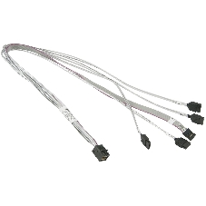 Кабель SuperMicro CBL-SAST-0631 cross-over HDmSAS to 4xSATA 55cm