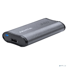 Внешний SSD ADATA Elite SE880, 500 Gb, USB 3.2 Gen 2x2 Type-C, R/W 2000/2000, серый