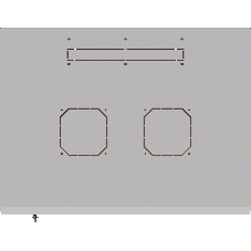 Шкаф коммутационный Suprlan (05-1506) настенный 15U 600x600 мм пер. дв. стекл направл. под закл. гайки 70 кг RAL 7035 535 мм 29.7 кг 750 мм