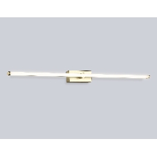 Настенный светодиодный светильник Ambrella light FL6124 GD золото 14W 3000K-6400K 610*45*80