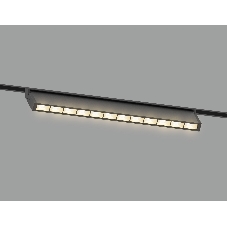 Трековый светильник GL2360 BK черный IP20 10W 3CCT 3000-6400K 48V 200*10*73