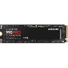 Накопитель SSD Samsung 990 PRO, 1000Gb, PCIe 4.0 x4, M.2 2280, NVMe, R/W 7450/6900