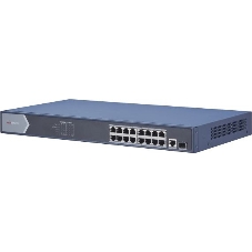 Коммутатор 16PORT 1000M POE DS-3E0518P-E/M HIKVISION с грозозащитой 6кВ