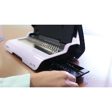 Переплетчик Fellowes Star+ (FS-56275) A4/перф.12л.сшив/макс.150л./пластик.пруж. (6-18мм)