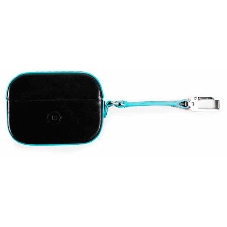 Чехол для наушников Piquadro Blue Square AC5308B2/N черный натур.кожа