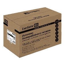 Источник бесперебойного питания ExeGate EX292773RUS Power Back BNB-800.LED.AVR.4C13 800VA/480W, LED, AVR, 4*C13, металлический корпус, черный