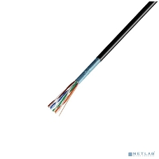 Кабель витая пара Rexant F/UTP, cat.5e, ZH нг(А)-HF, 4PR, 24AWG, внешний, черный, 305 м