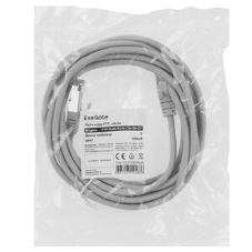 Патч-корд ExeGate EX272307RUSFTP cat.5e, 3м ExeGate серый