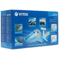 Пылесос ручной Vitek VT-1811 B голубой, 60 Вт, уборка сухая, пылесборник контейнер 0.5 л