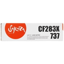 Картридж лазерный Sakura CF283X/737, для HP laserJet ProM202dw/M225dn/dw/rdn/M202n/M201dw/n/M226dn/dw; Canon i-SENSYS MF217w/MF211/MF212W/MF216N/MF226dw/MF227DW/MF229DW/MF224dw/MF222dw, черный, 2200 к.