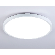 Потолочный светодиодный светильник Ambrella light FZ3005 WH белый IP44 33W+10W 6400+6400К D370*40 (Без ПДУ)
