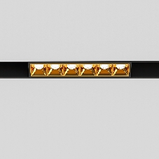 Трековый светильник Slim Magnetic 6W 4000K Artas (чёрный/золото) 85101/01