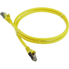 Патч-корд LANMASTER LSZH FTP кат.6, 1.0 м, желтый