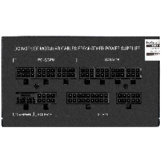 Блок питания ExeGate 750VSP FС (EX297232RUS), 750Вт, 80 PLUS Gold, 120мм, модульный, черный