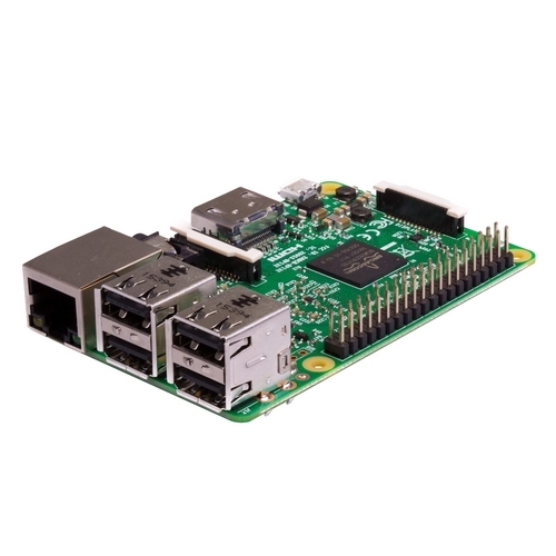 Модуль Raspberry Pi 3 Model B OEM, 1GB RAM, Quad Core 1.2GHz Broadcom BCM2837 64bit CPU, WiFi, Bluetooth, 40-pin extended GPIO, 4x USB 2.0, HDMI, CSI camera port, DSI display port, Micro SD port (896-8660) , RTL 96