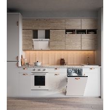 Электрический духовой шкаф Krona BREVE 45 WH, встраиваемый