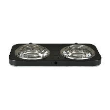 Плита настольная электрическая Blackton Bt HP206B чёрный, ТЭН, конфорки - 2, эмаль, поворотные переключатели
