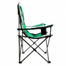 Кресло складное Palisad Camping с подлокотниками и подстаканником 60x60x110/92 см