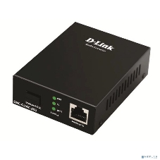 Медиаконвертер D-Link DMC-G20SC-BXU/A1A WDM с 1 портом 100/1000Base-T и 1 портом 1000Base-LX с разъемом SC (Tx: 1310 мкм; Rx: 1550 мкм) для одномодового оптического кабеля (до 20 км)