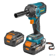 Гайковерт аккумуляторный Bort BSR-21U (2х4АЧ+ЗУ) 93418477 800 Нм, 0-2700 об/мин, акб Li-Ion, аккумуляторная система Makita 18V LXT 18 В, вес 1.4 кг
