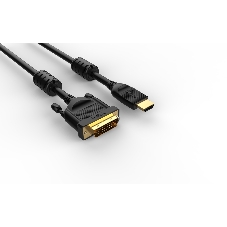 Кабель HDMI AM/DVI(24+1)M, 5м, CU, 1080P@60Hz, 2F, VCOM CG484GD-5M