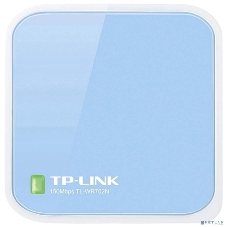 Беспроводной Nano маршрутизатор TP-Link TL-WR802N серии N, скорость до 300 Мбит/с