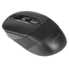 Мышь беспроводная A4Tech Fstyler FB10C черный/синий, 2000 dpi, радиоканал, Bluetooth, USB, кнопки - 4