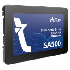 Накопитель SSD Netac SA500, 120Gb, SATA III, 2.5