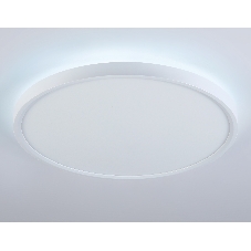 Потолочный светодиодный светильник Ambrella light FZ3005 WH белый IP44 33W+10W 6400+6400К D370*40 (Без ПДУ)